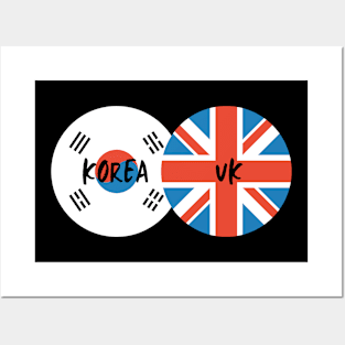 Korean British - Korea, United Kingdom Posters and Art